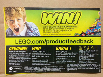 LEGO No. 70801 The Lego Movie Manual Instructions Catalog Booklet (LG007)