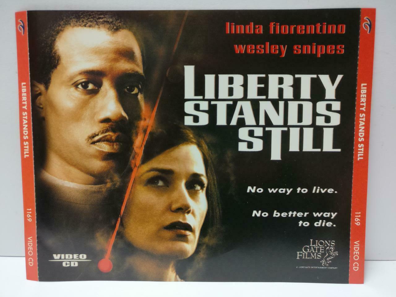 Thriller Movie Liberty Stands Still Wesley Snipes Singapore Video 2x VCD CDS562
