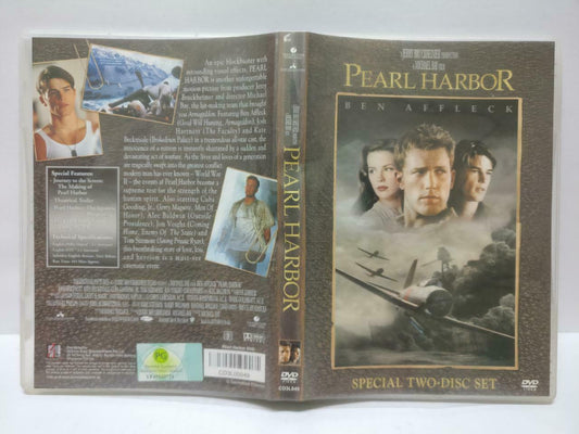 Pearl Harbour Ben Affleck Movie Rare Singapore 2x DVD Eng Sub R3 (DVD046)