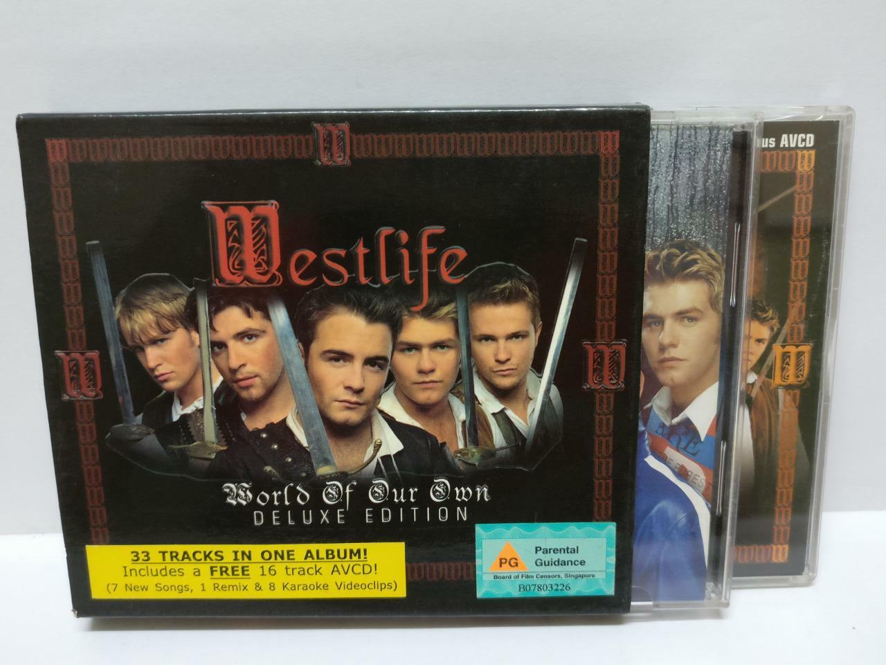 LK888 Westlife World Of Our Own 2002 Rare Singapore CD + AVCD (743219) (CD569)