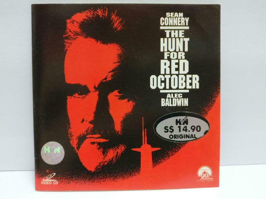 Movie The Hunt for Red October Sean Connery Singapore Video CD 2x VCD OOP CDS377