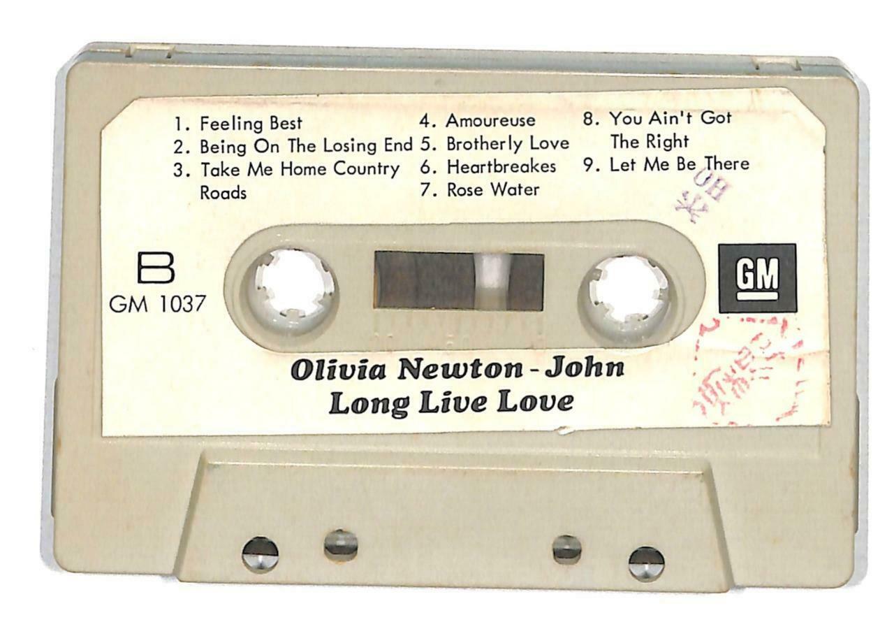 Rare Olivia Newton-John Long Live Love Someday Singapore English Cassette CT923