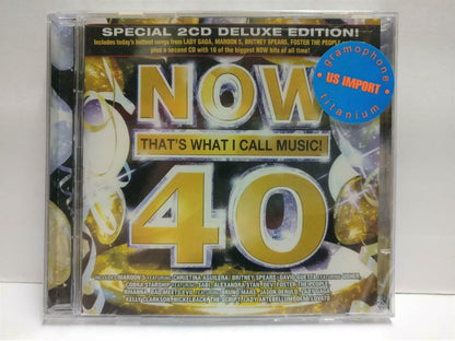 New Various Artists Now 40 Britney Spears Rihanna Train 2011 Mexico 2x CD CD931