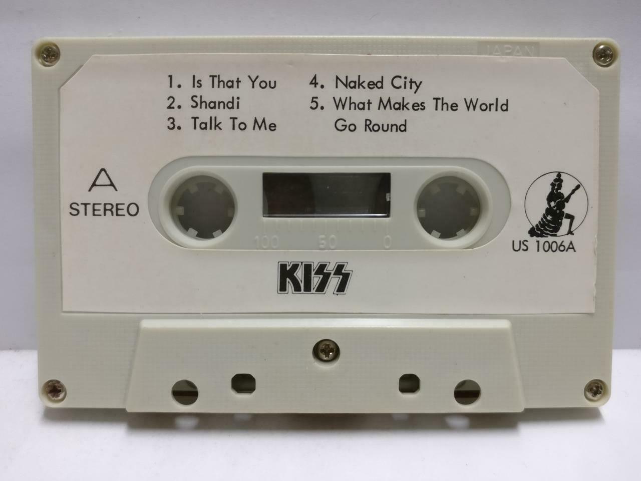 Mega Rare KISS Unique Cover & Musicgirl Label Singapore English Cassette CT507