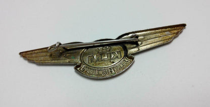 Rare Vintage KLM Airline Junior Stewardess Pin Badge F/S (B336)