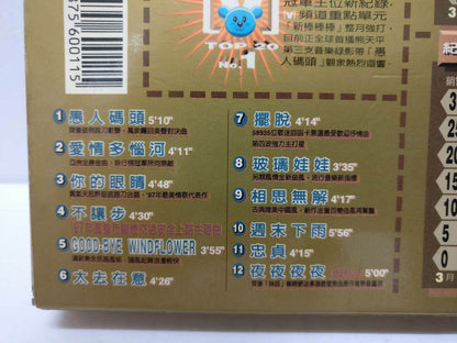 LK888 Taiwan Panda Xiong Tian Ping 熊天平 1997 Chinese Gold CD & Photo Cards CD309