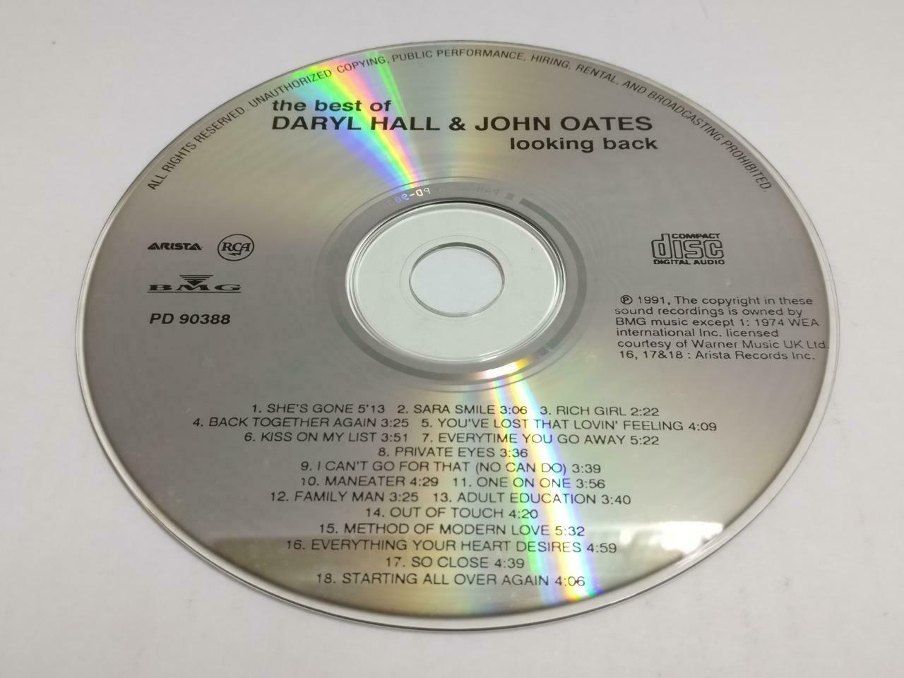 Daryl Hall & John Oates Looking Back 1991 Pan Asia English CD (CDS224)