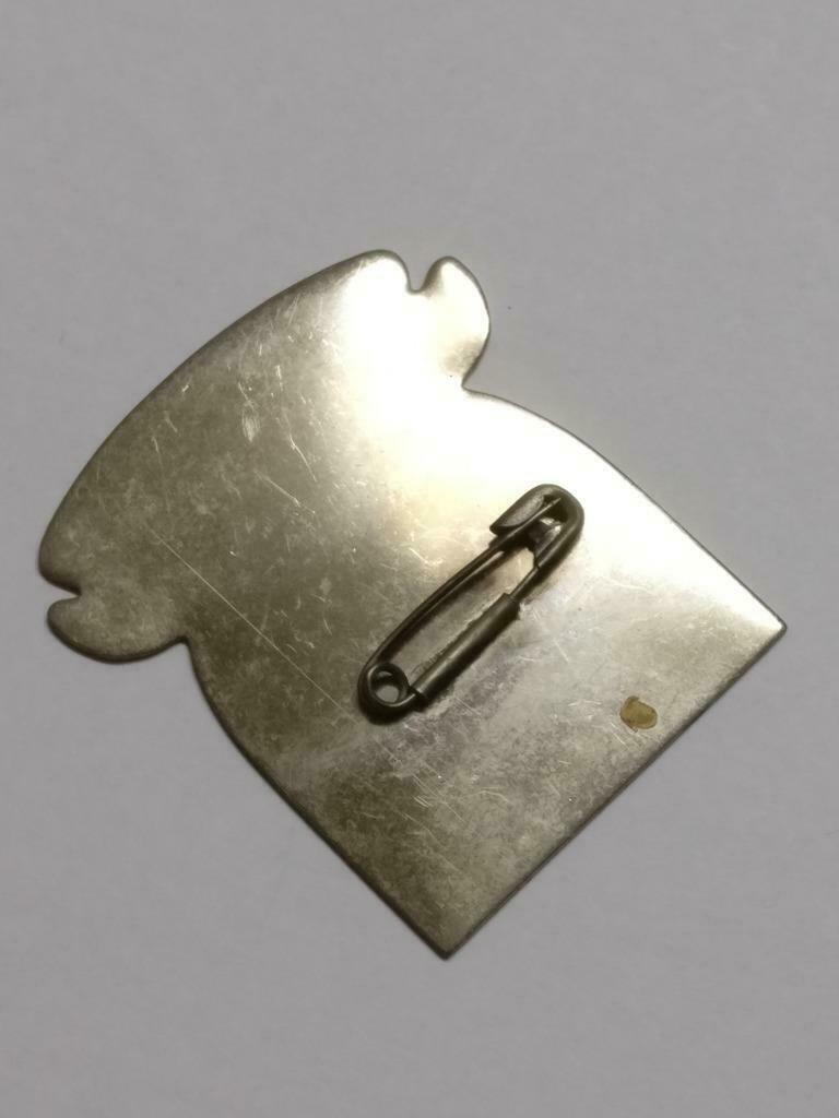 LP888 Vintage 1974 Singapore Polytechnic SP Graduating Class Lion Pin Badge F/S B918