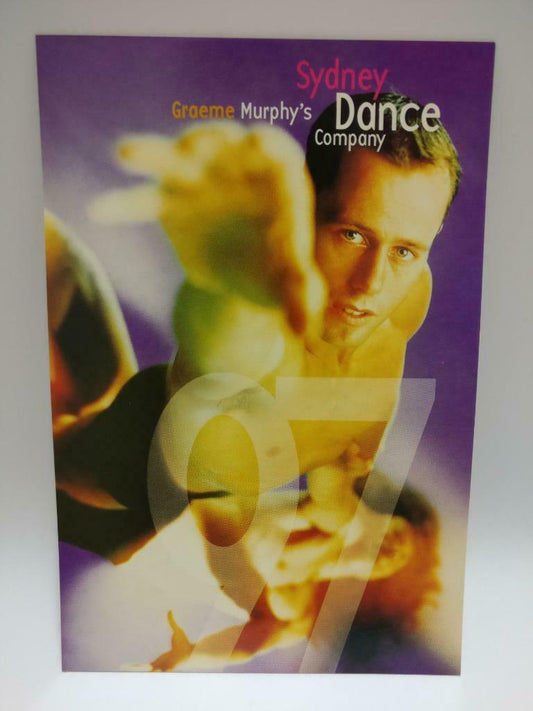 LUCKYPIGEON888 Sydney Dance Company Beefcake Man Australia Postcard (E0026)