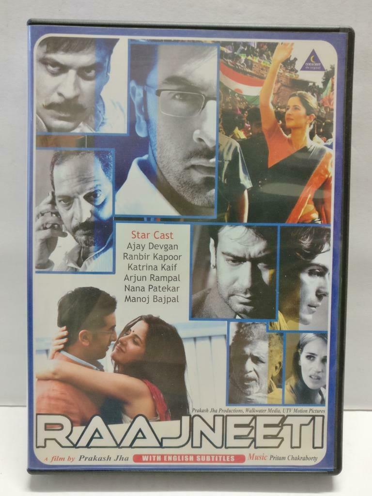 India Bollywood Hindi Movie Raajneeti Ranbir Kapoor Singapore Video 3x VCD CD993