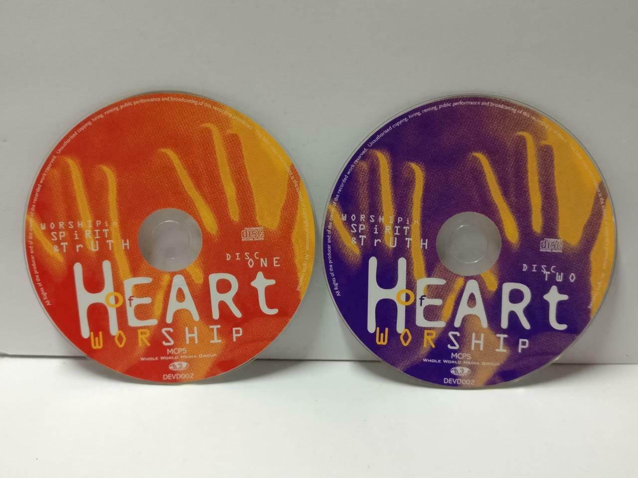 Heart Of Worship In Spirit & Truth 2001 Faith Jesus Christian Songs 2x CD CDS528
