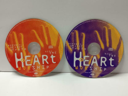 Heart Of Worship In Spirit & Truth 2001 Faith Jesus Christian Songs 2x CD CDS528
