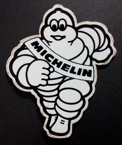 Vintage 80’s Sticker Michelin Sticker 70mm x 80mm F/S (A1123)