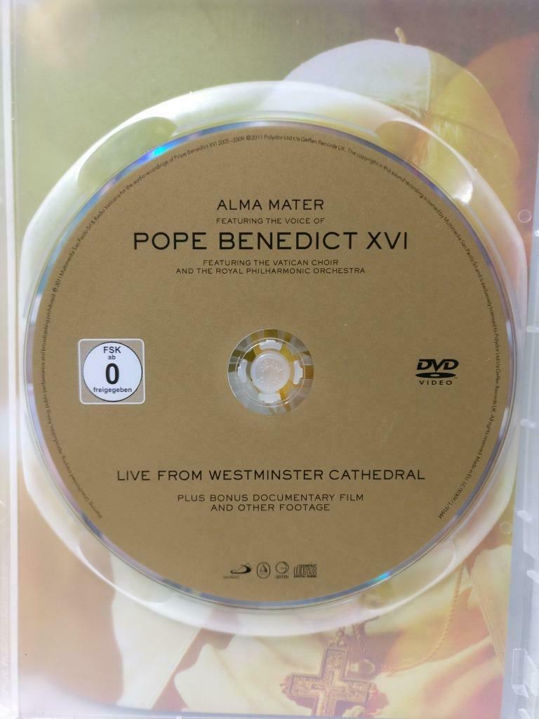 Pope Benedict XVI Live From Westminster Cathedral 2011 EU DVD (CD841)
