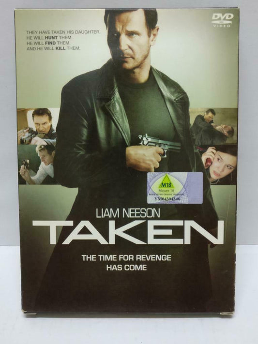 Taken Liam Neeson Movie 2007 Rare Malaysia Only DVD Eng Sub All Region (DVD066)