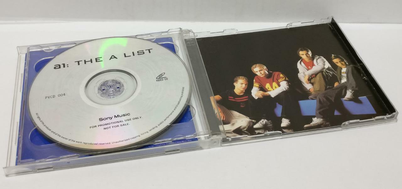LK888 A1 The A List Rare 2000 Asia Autograph CD + Promo VCD Video CD (CD412)