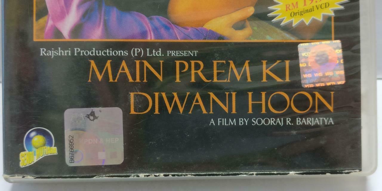 India Bollywood Hindi Movie Main Prem Ki Diwani Abhishek Malaysia 3x VCD CD992