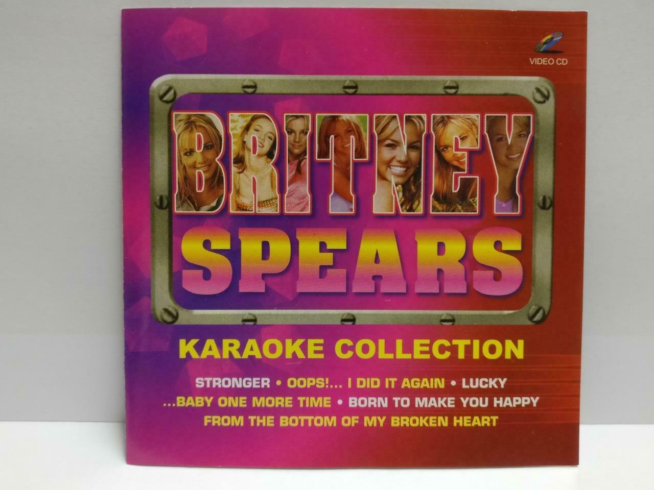 Britney Spears On Cover Only Karaoke Collection Singapore Video CD VCD (CDS002)