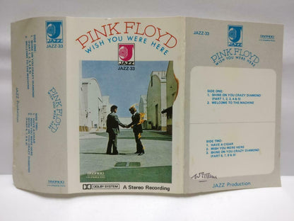 Pink Floyd Wish You Were Here Mega Rare Jazz Label Japan English Cassette CT499