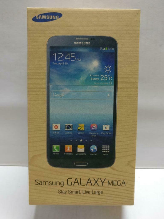 Samsung Galaxy Mega GT19205 16GB W/ Manual Brown Empty Box Only No Phone (BX068)