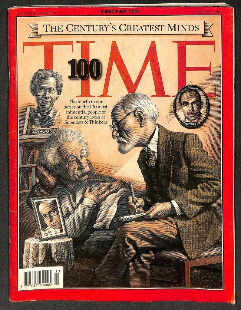 Singapore TIME Magazine Albert Einstein Robert Goddard 1999 Apple Computers M015
