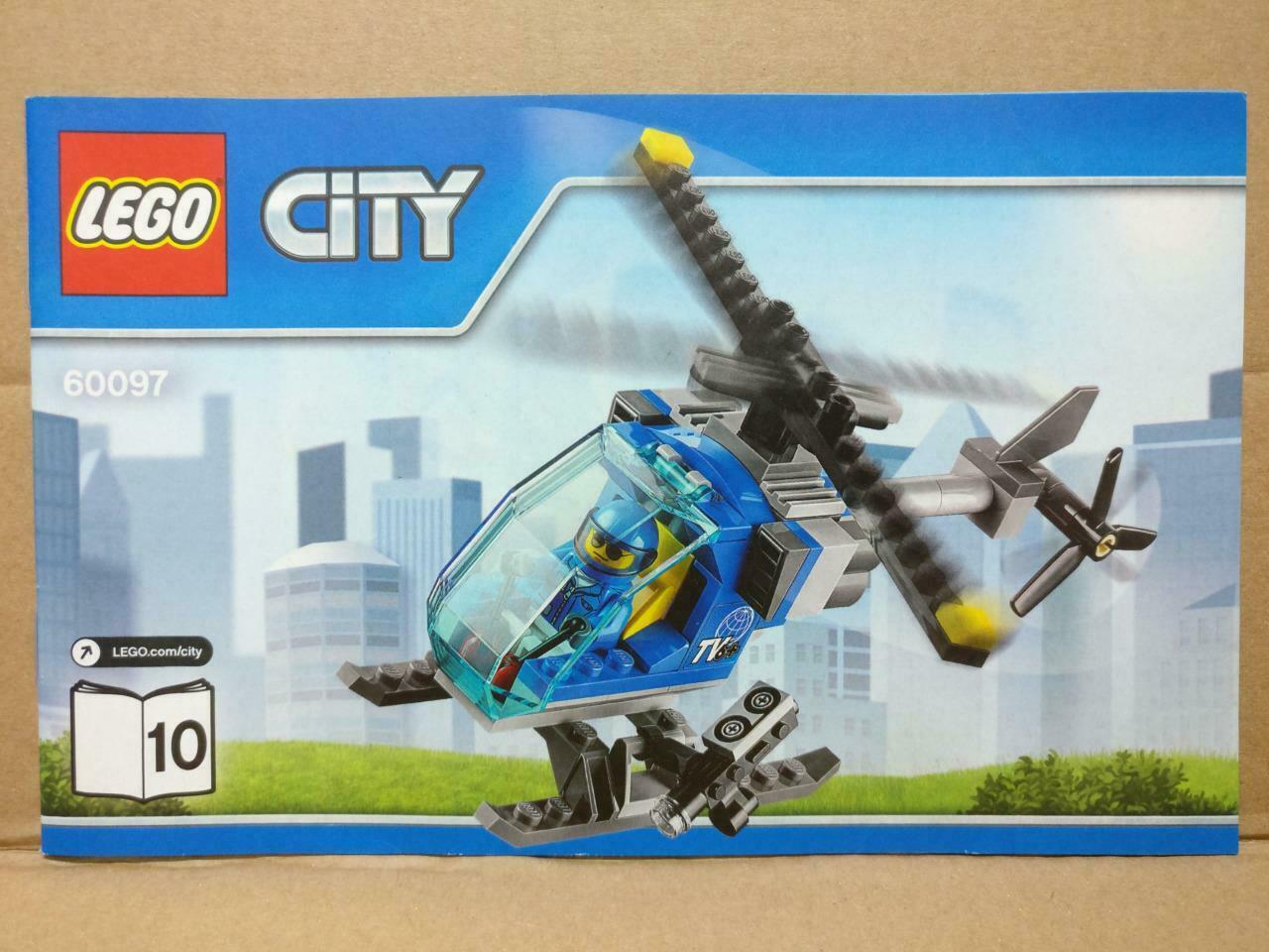 LEGO No. 60097 (10) City Manual Instructions Catalog Booklet (LG029)
