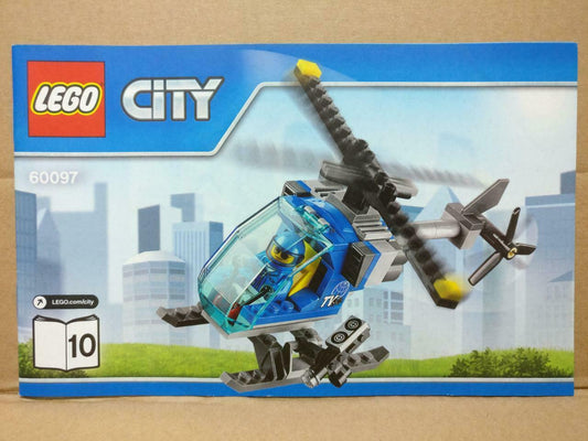 LEGO No. 60097 (10) City Manual Instructions Catalog Booklet (LG029)