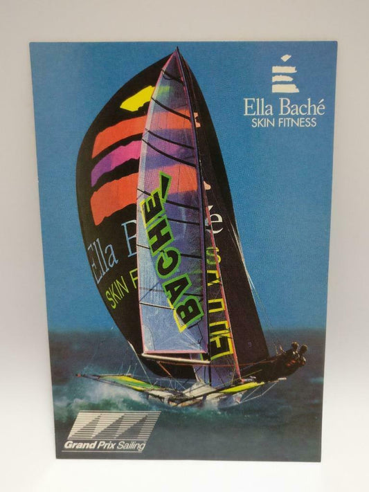 LUCKYPIGEON888 Ella Bache Grand Prix Sailing 18ft Skiffs Postcard (E0004)