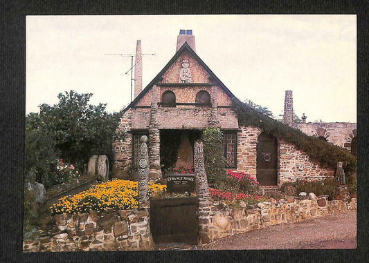 LUCKYPIGEON Musee Robert Tatin France Sculpture Stone House Postcard (C1610)