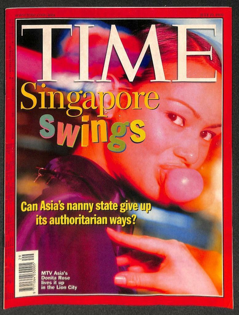 Singapore TIME Magazine 1999 Hillary Clinton Astronauts Apollo 11 & 12 SIA M009