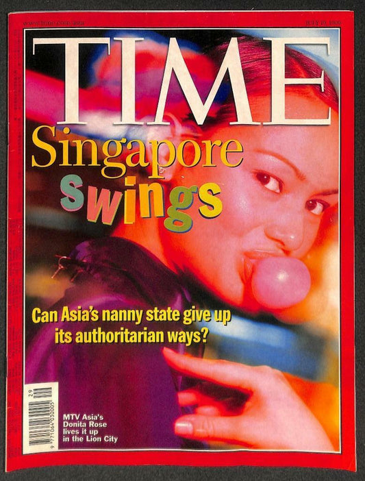 Singapore TIME Magazine 1999 Hillary Clinton Astronauts Apollo 11 & 12 SIA M009