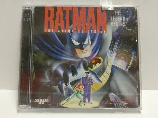 Sealed Cartoon Batman The Legend Begins 2002 Singapore English Video VCD CD1087