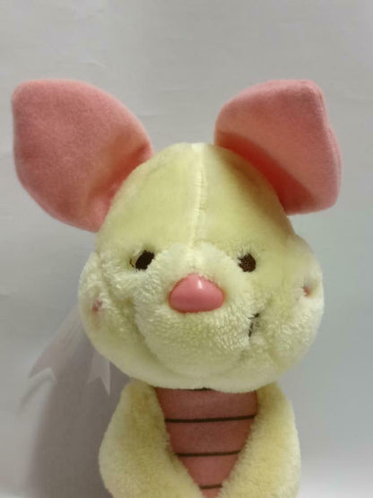 Disney Winne The Pooh & Piglet 7" Plush Soft Toy F/S (PTY047)