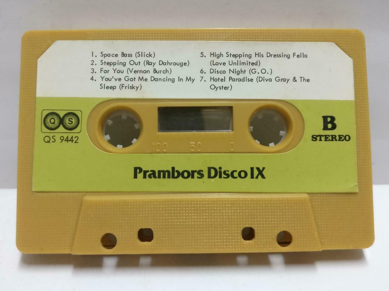 Prambors Disco IX Bald Italy Various Artists Rare Singapore Cassette CT554