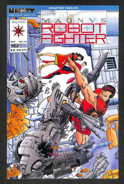 Valiant UNITY Magnvs Robot Fighter Sept Animation Cartoon Comic Book (A1752)