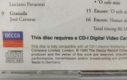 Sealed Carreras Domingo Pavarotti Concert 1990 Germany Video CD 2x VCD (CD556)