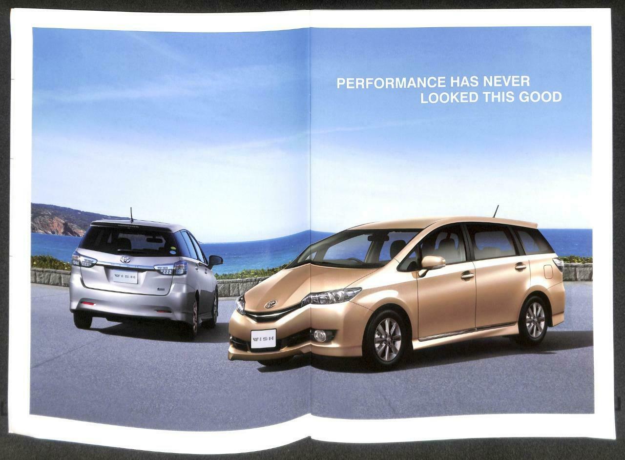 Toyota Singapore Car Catalogue The Wish Model M025