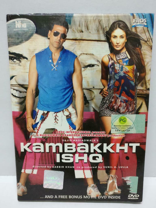 LK888 Bollywood Hindi Movie Kambakkht Ishq Kareena Kapoor 2009 DVD (DVD009)