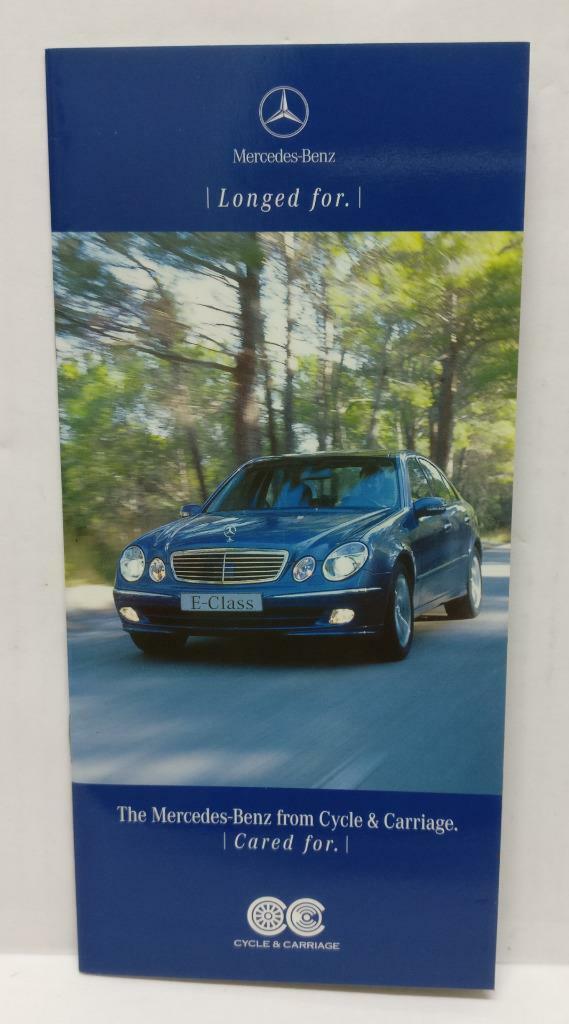 Rare Mercedes-Benz C-Class Catalog Booklet Owner's Manual DVD (A2093)