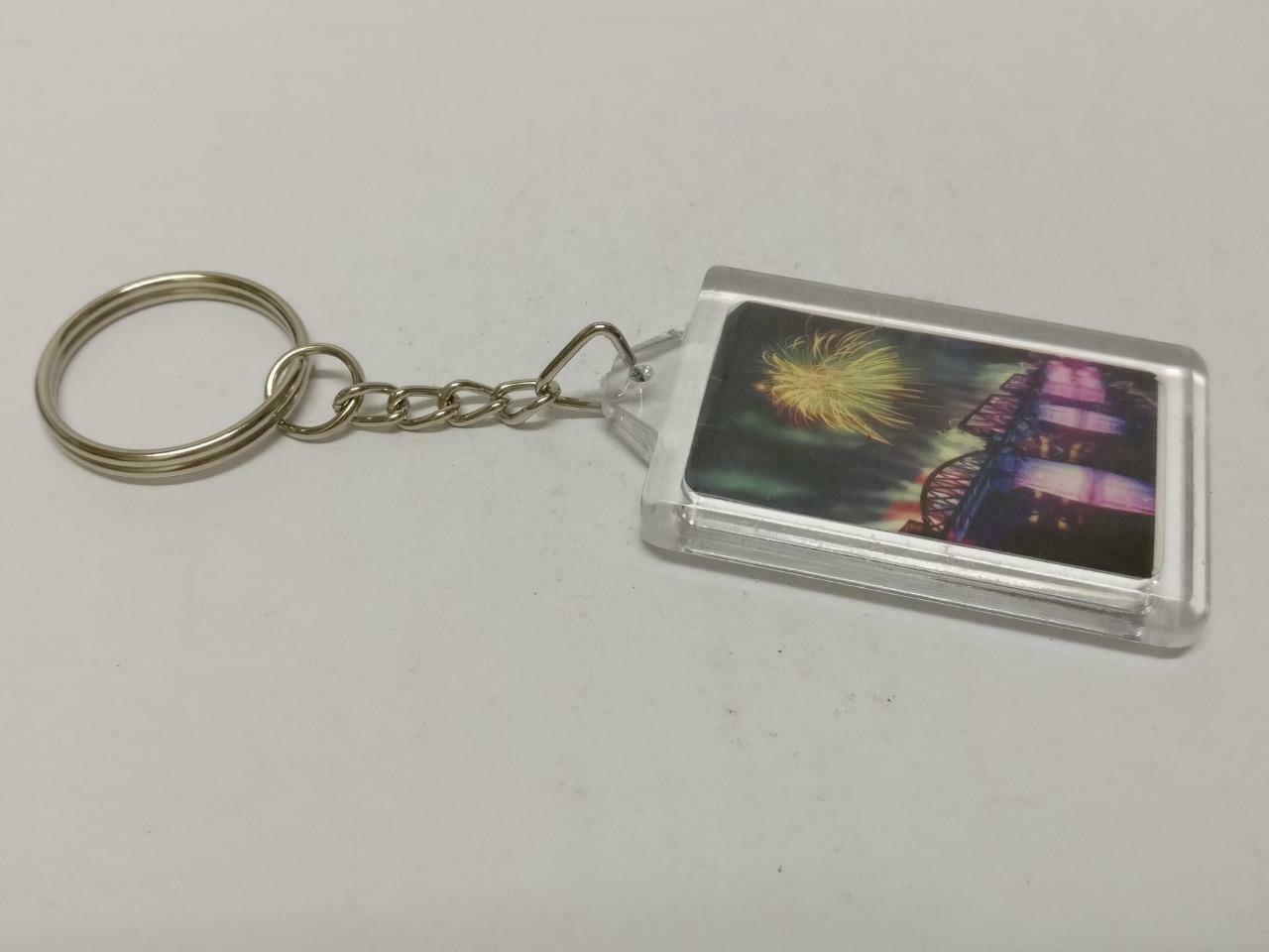 LP888 Vintage Thailand The Death Railway Train Fireworks Keychain Keyring F/S (B805)