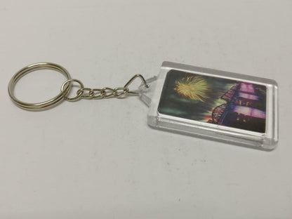 LP888 Vintage Thailand The Death Railway Train Fireworks Keychain Keyring F/S (B805)