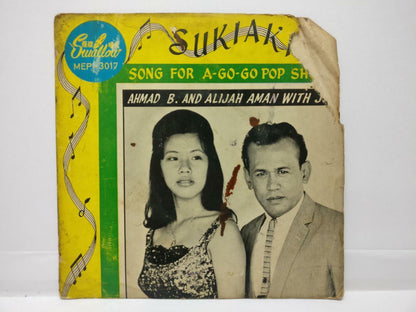 Malay Ahmad B & Alijah Aman Sukiaki Engkau-lah Saja A Go Go Singapore EP EP343