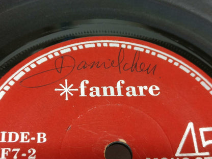 Rare Marc Bolan Trex T.Rex Unique Fanfare Cover & Label Singapore 7" EP EP045