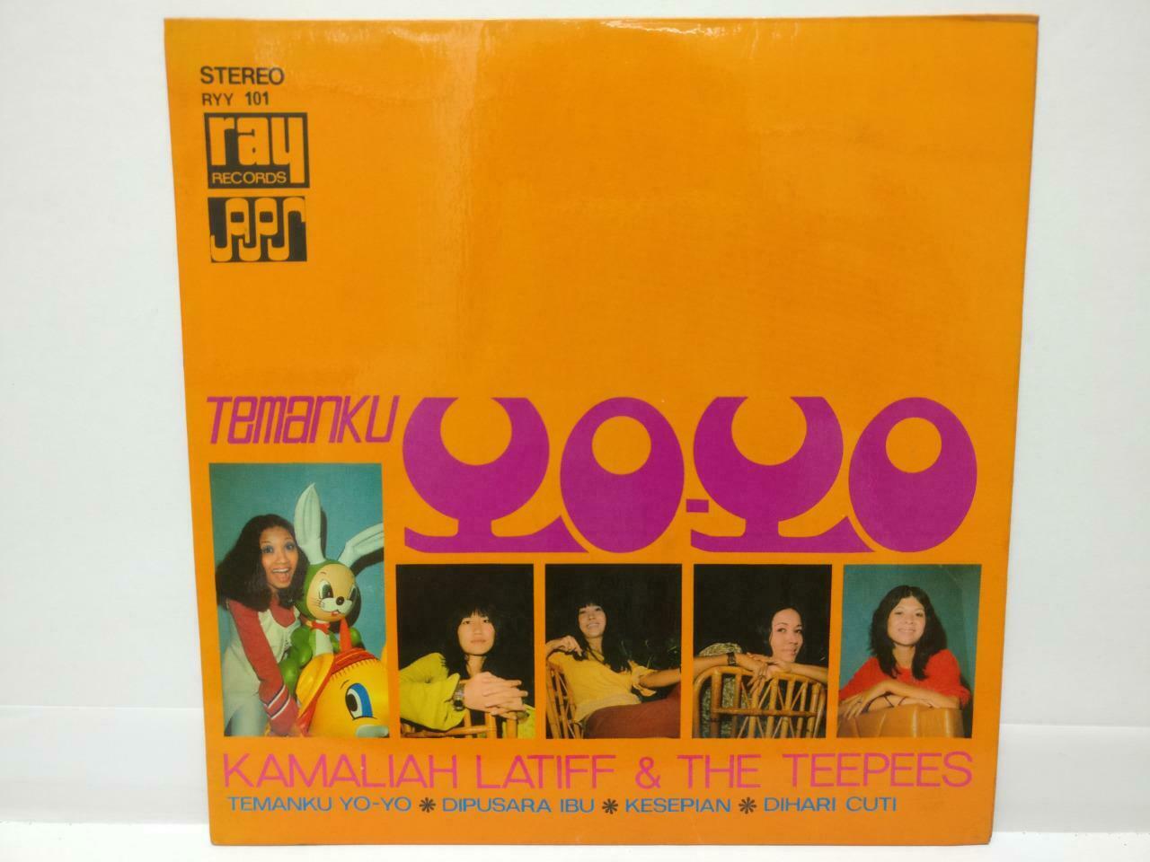Mega Rare Singapore Malay Teen Girls Kamaliah Latiff & The Teepees EP 7" EP367