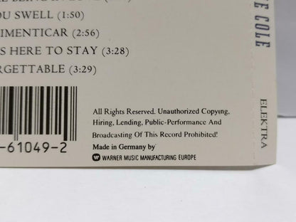 Natalie Cole Unforgettable 1991 Rare Germany English CD (CDS207)