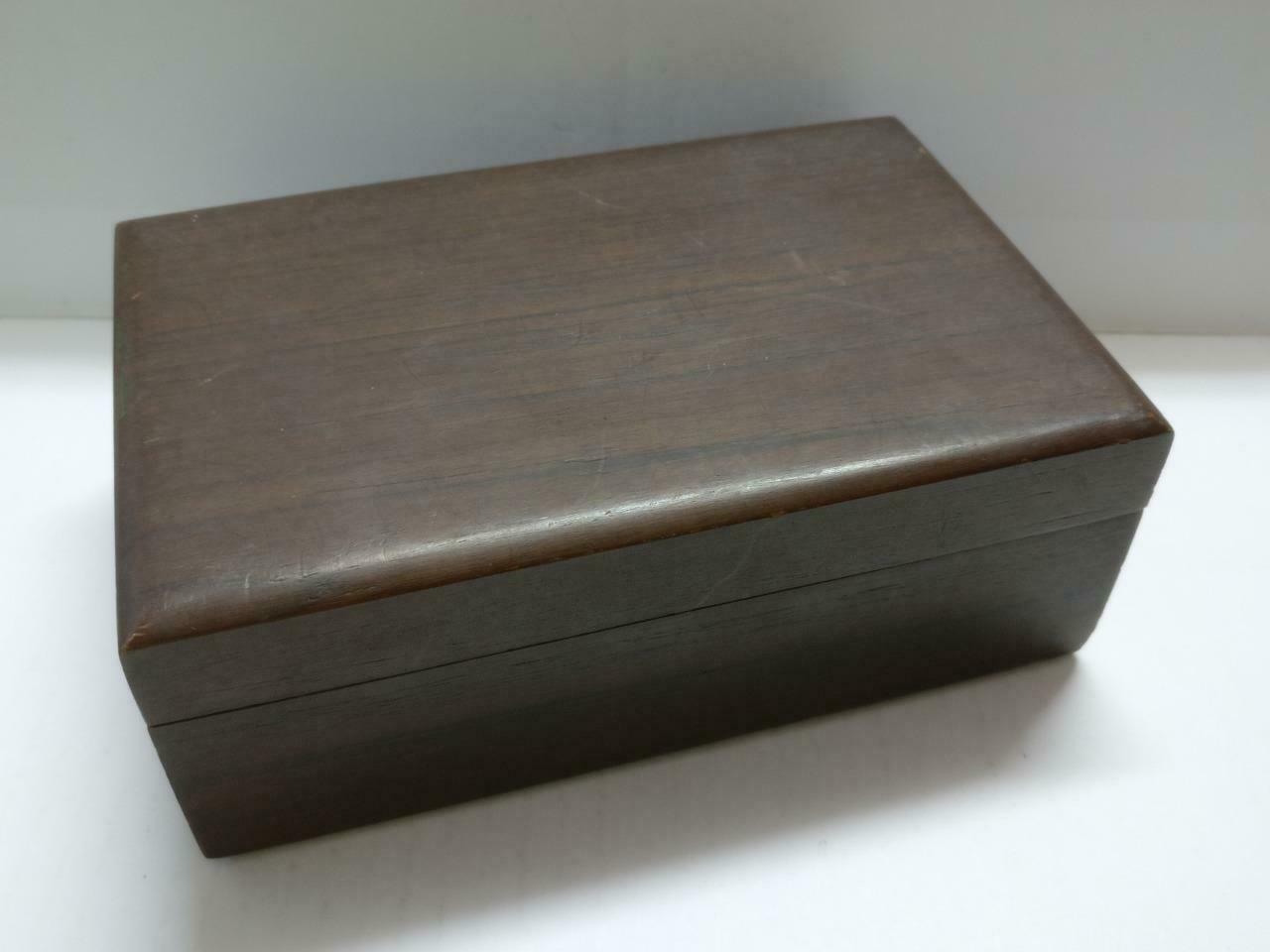 Rare Vintage Titoni Watch Wooden Empty Box Cosmo-99 (BX024)