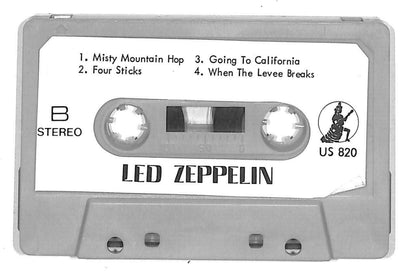 Rare Led Zeppelin Black Dog Stairway To Heaven Singapore English Cassette CT946