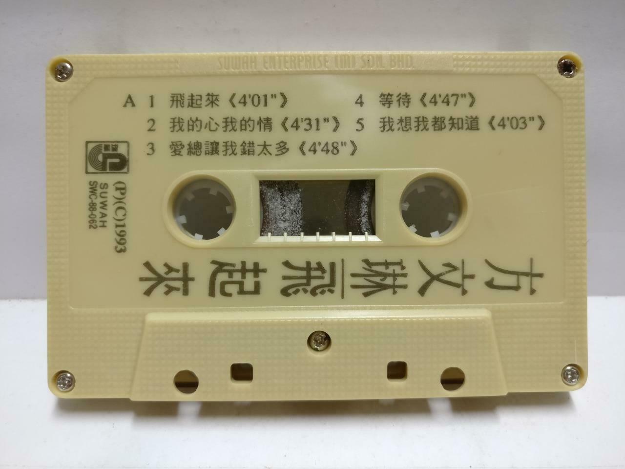 Taiwan Fang Wen Ling ⽅⽂琳   磁带 卡带 飞起来  1993 Rare Malaysia Chinese Cassette CT586