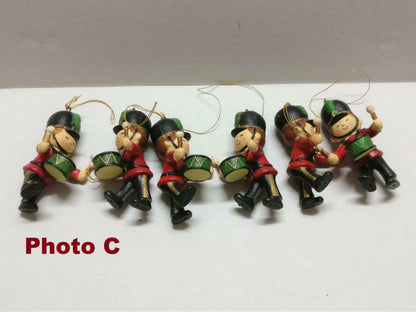 Vintage Christmas X'mas Tree Ornaments Toy Soldier Bundle Lot x01 F/S (A2244)