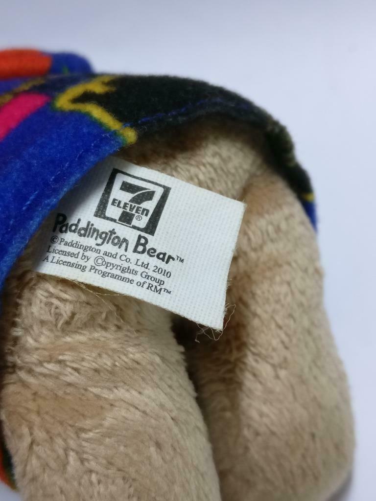 7-11 Paddington Bear New York USA Small Coat Hat Plush Soft Toy F/S (PTY138)